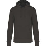 Ökologisches Herren-Sweatshirt mit Kapuze Kariban K4027 dunkelgrau