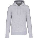 Ökologisches Herren-Sweatshirt mit Kapuze Kariban K4027 Oxford-Grau
