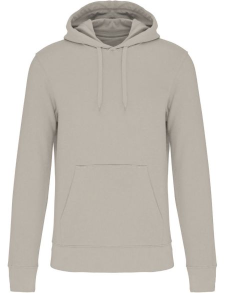 Ökologisches Herren-Sweatshirt mit Kapuze Kariban K4027 Ton