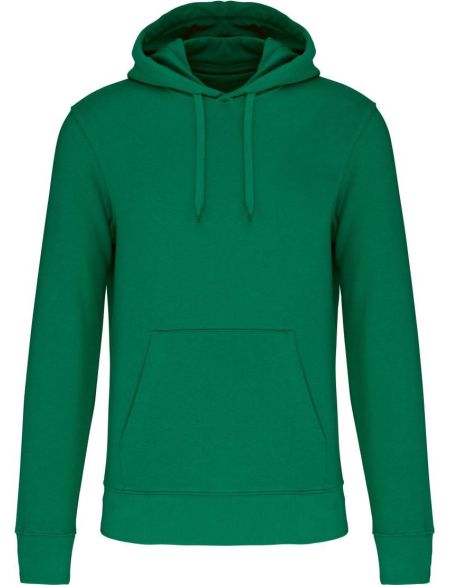 Ökologischer Herren-Kapuzenpullover Kariban K4027 Kelly Green