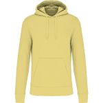 Ökologisches Herren-Sweatshirt mit Kapuze Kariban K4027 zitronengelb