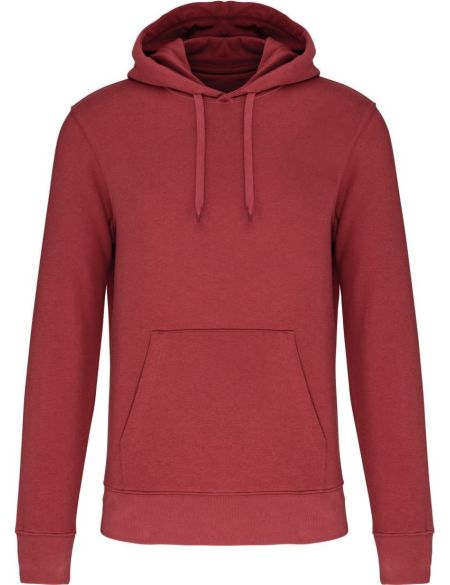 Ökologischer Herren-Hoodie Kariban K4027 terrakottarot