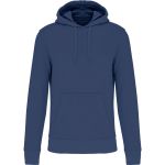 Ökologisches Herren-Sweatshirt mit Kapuze Kariban K4027 tiefblau