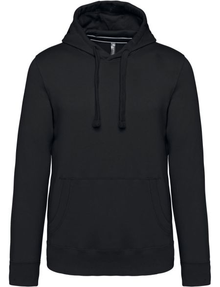 Kapuzenpullover Kariban K489 schwarz