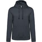 Hoodie mit Kapuze Kariban K489 dunkelgrau