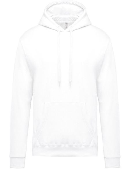 Kariban K476 weißes Herren-Kapuzensweatshirt