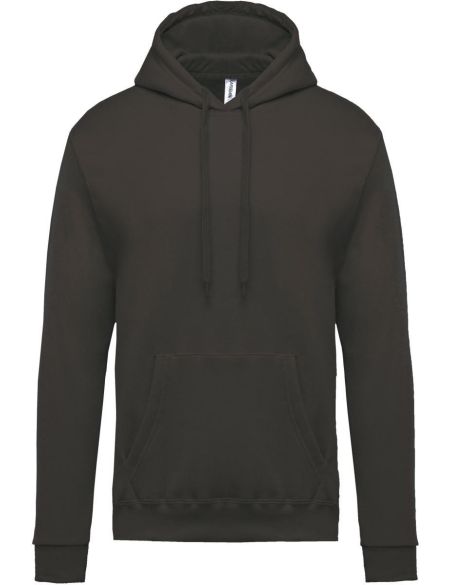 Kariban K476 dunkelgraues Herren-Kapuzensweatshirt