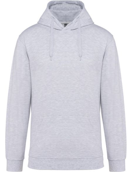 Herren-Kapuzenpullover Kariban K476 Asche meliert