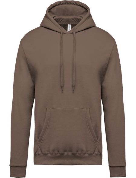 Kariban K476 mokkabrauner Herren-Kapuzenpullover