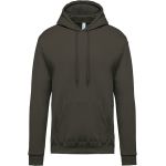 Herren Kapuzenpullover Kariban K476 grün oliv