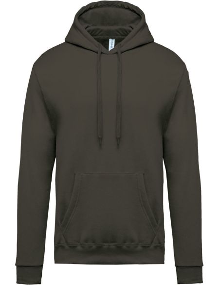 Herren Kapuzenpullover Kariban K476 grün oliv
