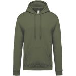 Herren-Kapuzenpullover Kariban K476 kaperngrün