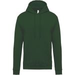 Herren-Kapuzenpullover Kariban K476 waldgrün