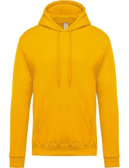 Herren-Kapuzenpullover Kariban K476 gelb