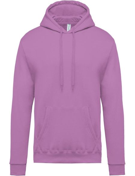 Herren-Kapuzenpullover Kariban K476 staubiges Lila