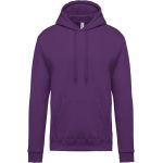 Kariban K476 lila Kapuzenpullover für Herren