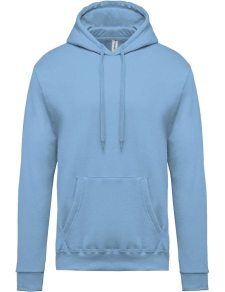 Herren-Kapuzenpullover Kariban K476 himmelblau