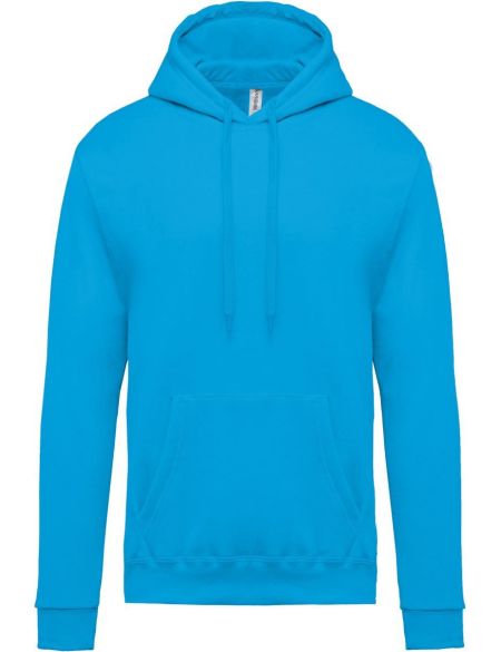 Kariban K476 hawaiiblaues Herren-Kapuzensweatshirt