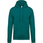 Herren-Kapuzenpullover Kariban K476 Smaragdgrün
