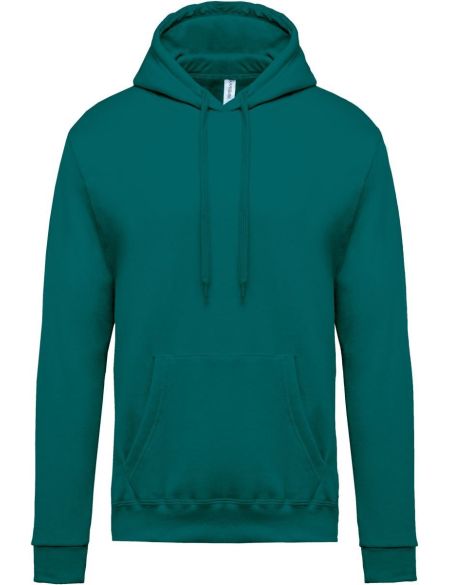 Herren-Kapuzenpullover Kariban K476 Smaragdgrün