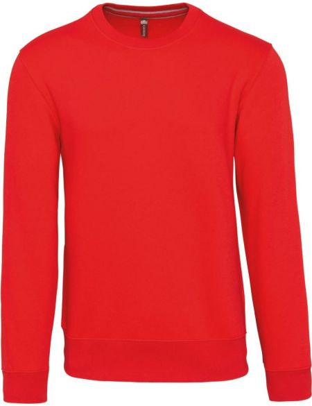 Arbeitssweatshirt Kariban K488 rot