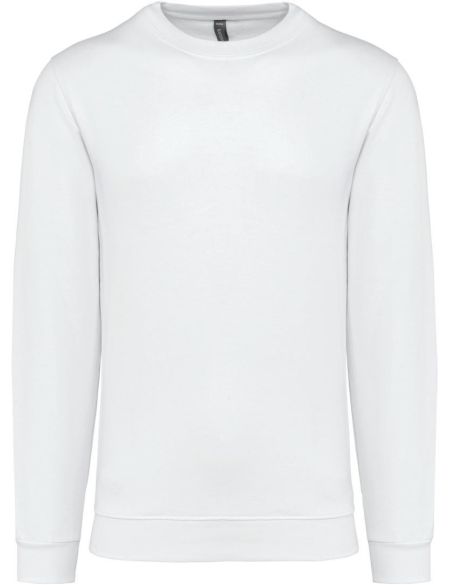 Sweatshirt Kariban K474 weiß