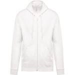 Kapuzenpullover mit Kapuze Kariban K479 weiß