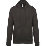 Hoodie mit Kapuze Kariban K479 dunkelgrau
