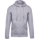 Kapuzenpullover Kariban K479 Oxford-Grau