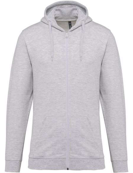 Kapuzenpullover mit Kapuze Kariban K479 weiß