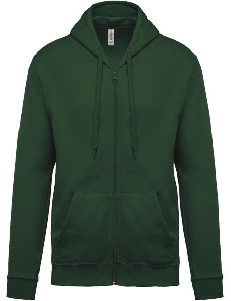 Kapuzenpullover Kariban K479 waldgrün