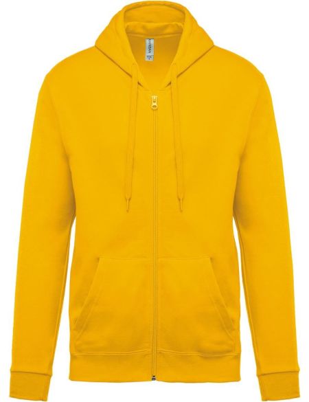 Kapuzenpullover Kariban K479 gelb