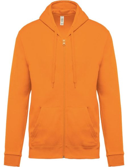 Kapuzenpullover mit Kapuze Kariban K479 orange