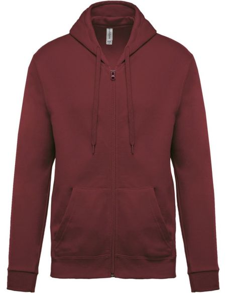 Kapuzenpullover Kariban K479 Wein