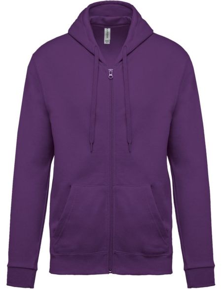 Kapuzenpullover Kariban K479 lila