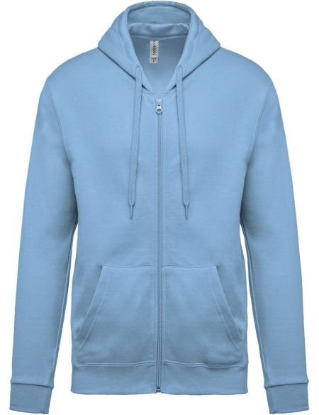 Kapuzenpullover Kariban K479 himmelblau