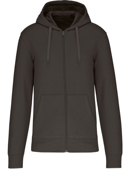 Umweltfreundliches Kapuzensweatshirt Kariban K4030 dunkelgrau