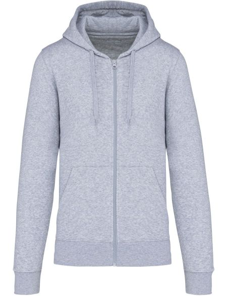 Kariban K4030 oxfordgraues, umweltfreundliches Kapuzensweatshirt