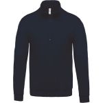 Sweatshirt mit 1/4-Reißverschluss Kariban K478 Marineblau