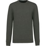 Umweltfreundliches Sweatshirt Kariban K4025 grün marmoriert meliert