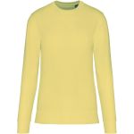 Ökologisches Sweatshirt Kariban K4025 zitronengelb
