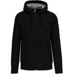 Kapuzenpullover aus schwerer Baumwolle Kariban K444 schwarz