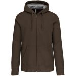 Kariban K444 Kapuzenpullover aus schwerer Baumwolle in Dunkelkhaki