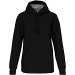 Kapuzenpullover aus schwerer Baumwolle Kariban K443 schwarz