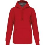 Schwerer Baumwoll-Hoodie Kariban K443 rot