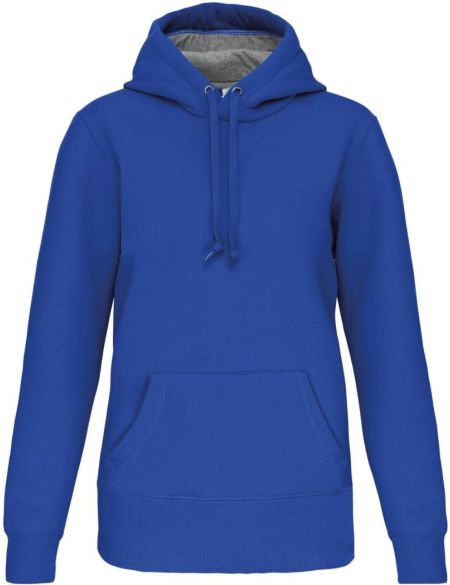 Kapuzenpullover Kariban K443 aus schwerer Baumwolle in hellem Königsblau