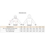 Übergroßes Sweatshirt mit Kapuze Kariban K4018, helles Khaki
