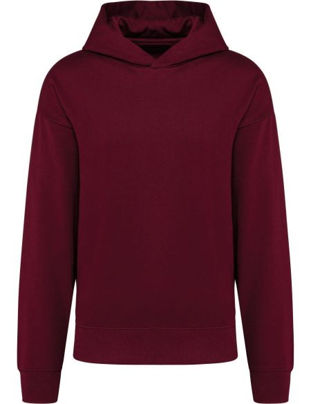 Übergroßes Sweatshirt mit Kapuze Kariban K4018 Wein