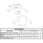 Kariban K442 weißes Sweatshirt aus schwerer Baumwolle