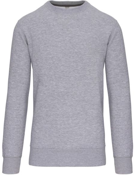 Kariban K442 Oxford-graues schweres Baumwoll-Sweatshirt